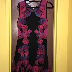 Diane Von Furstenberg Multi-color knit dress